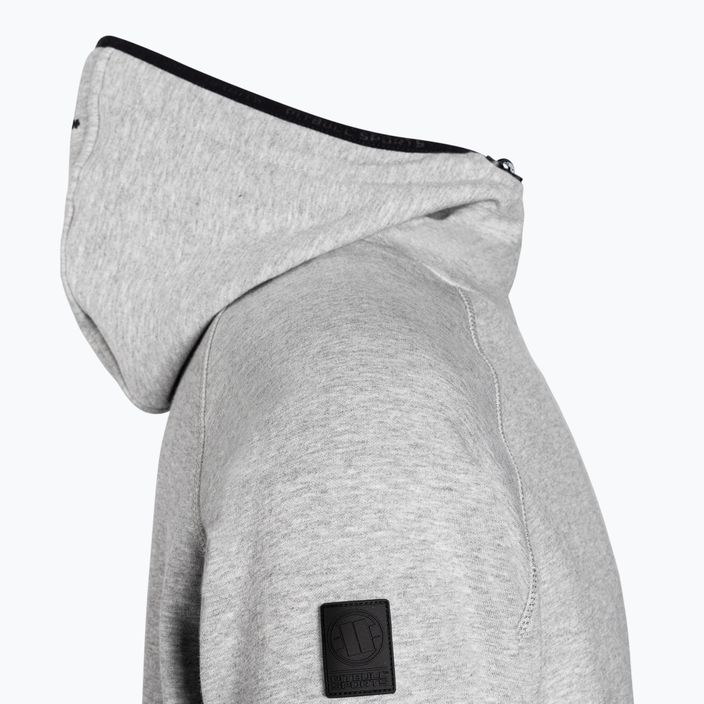 Sweatshirt für Männer Pitbull West Coast Skylark Hooded Sweatshirt grey/melange 3