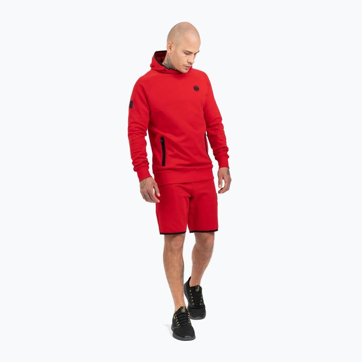 Sweatshirt für Männer Pitbull West Coast Skylark Hooded Sweatshirt red 2