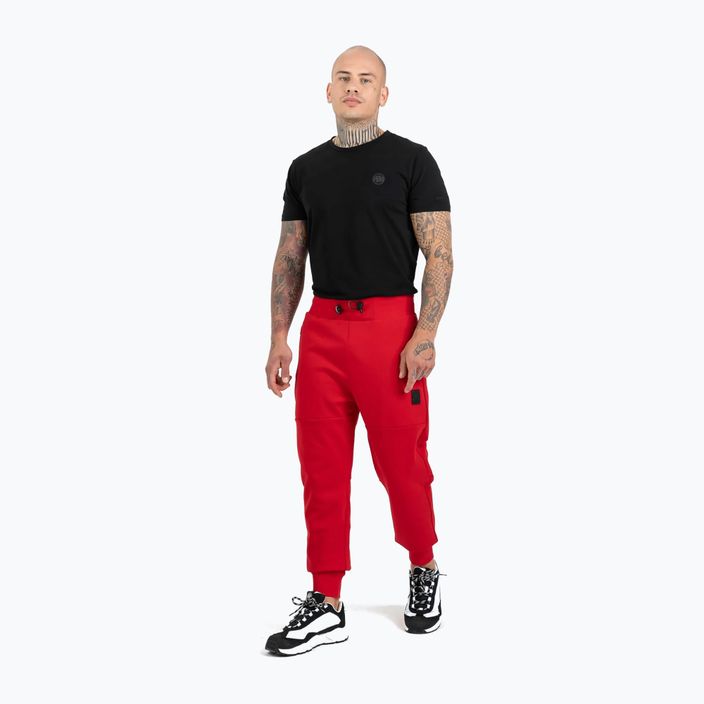 Hosen für Männer Pitbull West Coast Pants Alcorn red 2