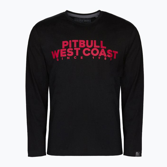 Herren-Langarmhemd Pitbull West Coast Since 89 black