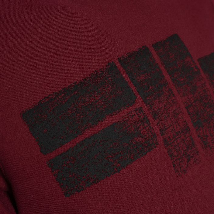 Sweatshirt für Männer Pitbull West Coast Crewneck Classic Logo burgundy 8