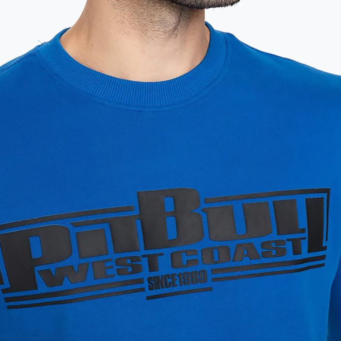 Sweatshirt für Männer Pitbull West Coast Crewneck Classic Boxing royal blue 3