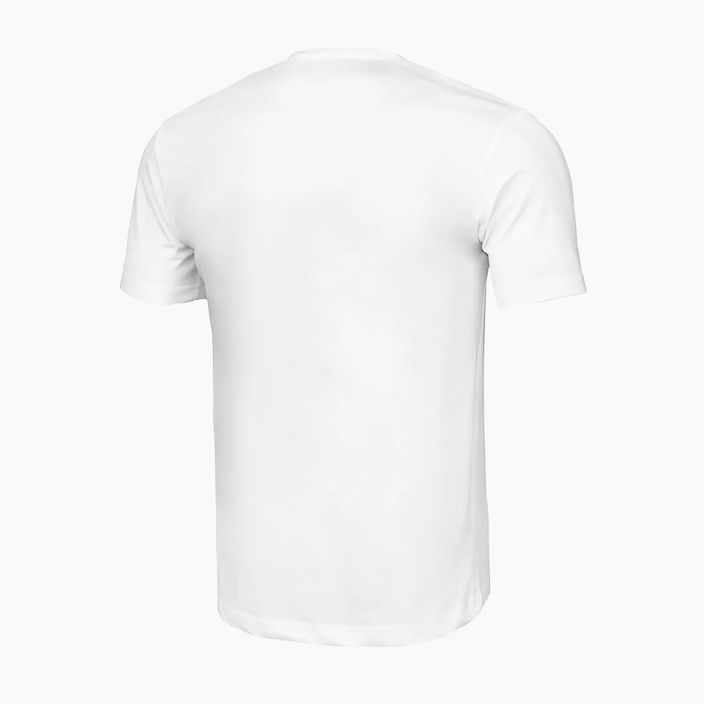 Herren-T-Shirt Pitbull West Coast Small Logo 140 GSM white 2