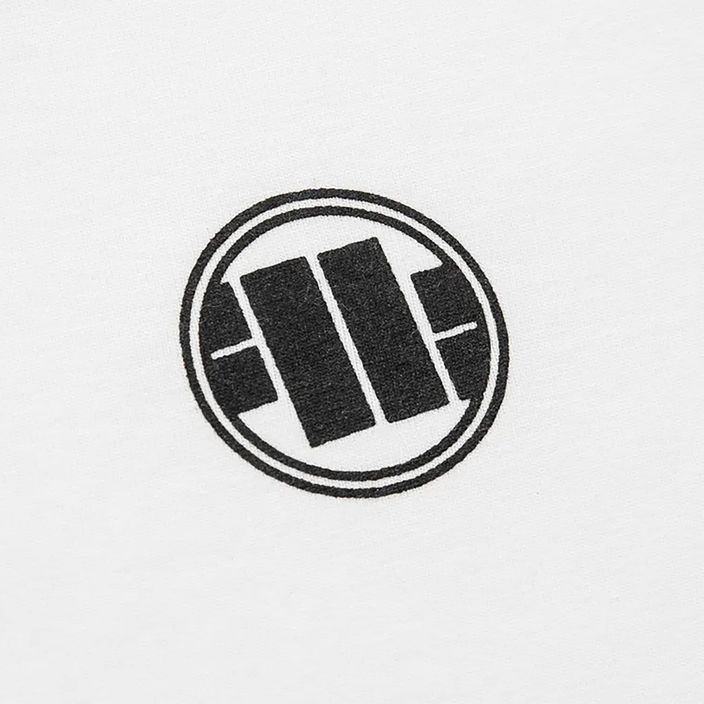 Herren-T-Shirt Pitbull West Coast Small Logo 140 GSM white 3