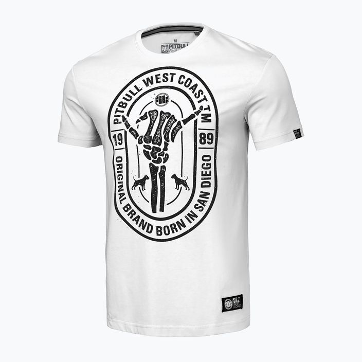 Herren-T-Shirt Pitbull West Coast Keep Rolling 22 white