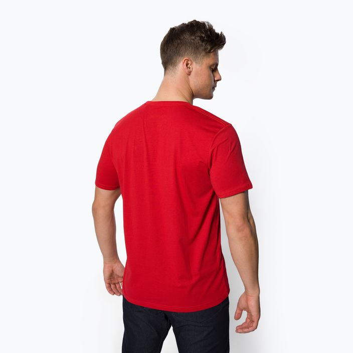Herren-T-Shirt Pitbull West Coast Scratch 170 GSM red 3