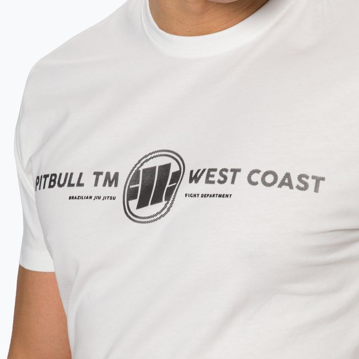 Herren-T-Shirt Pitbull West Coast Keep Rolling Middle Weight white 4