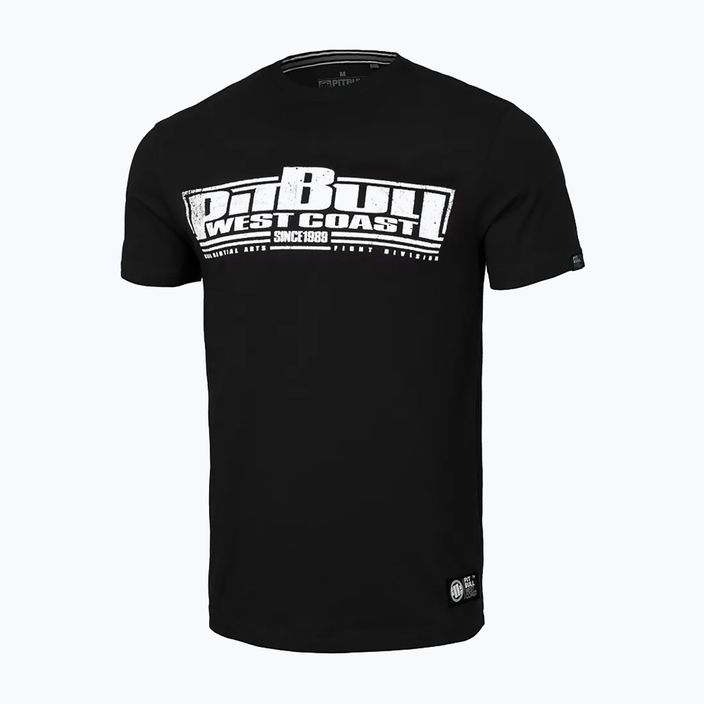Herren-T-Shirt Pitbull West Coast Brazilian Jiu Jitsu black