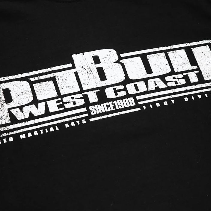 Herren-T-Shirt Pitbull West Coast Brazilian Jiu Jitsu black 3