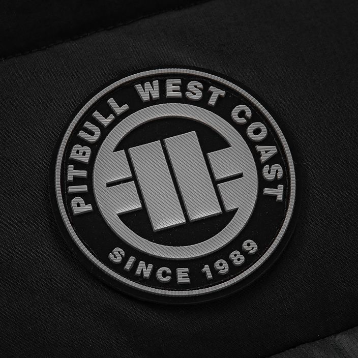 Winterjacke für Männer Pitbull West Coast Greyfox Hooded Quilted black 5