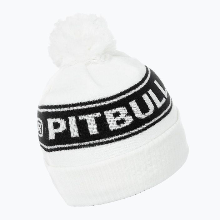 Pitbull West Coast Winter Mütze Vermel weiß/schwarz 2