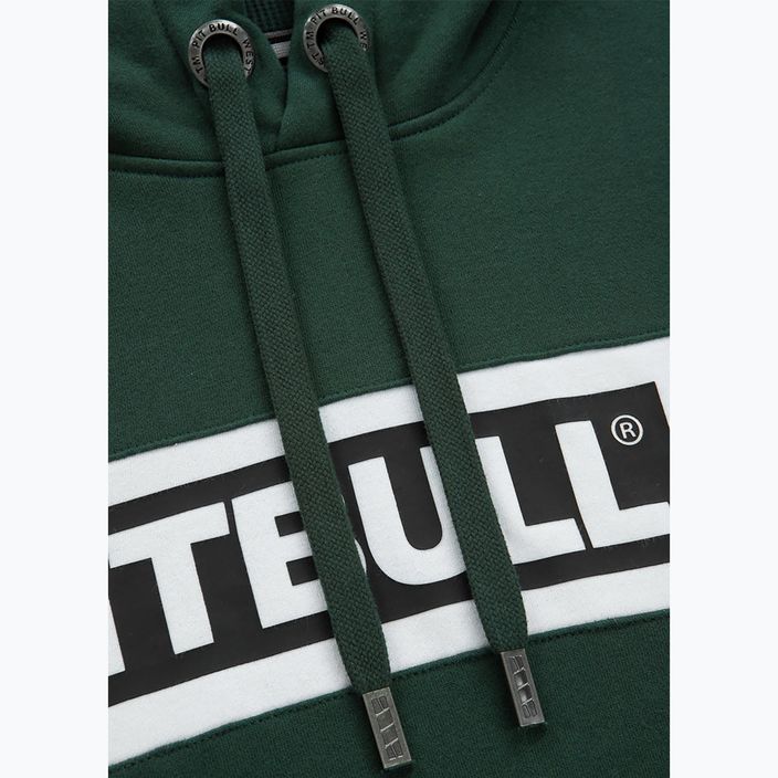 Herren Pitbull Sherwood Sweatshirt mit Kapuze dunkelgrün 6