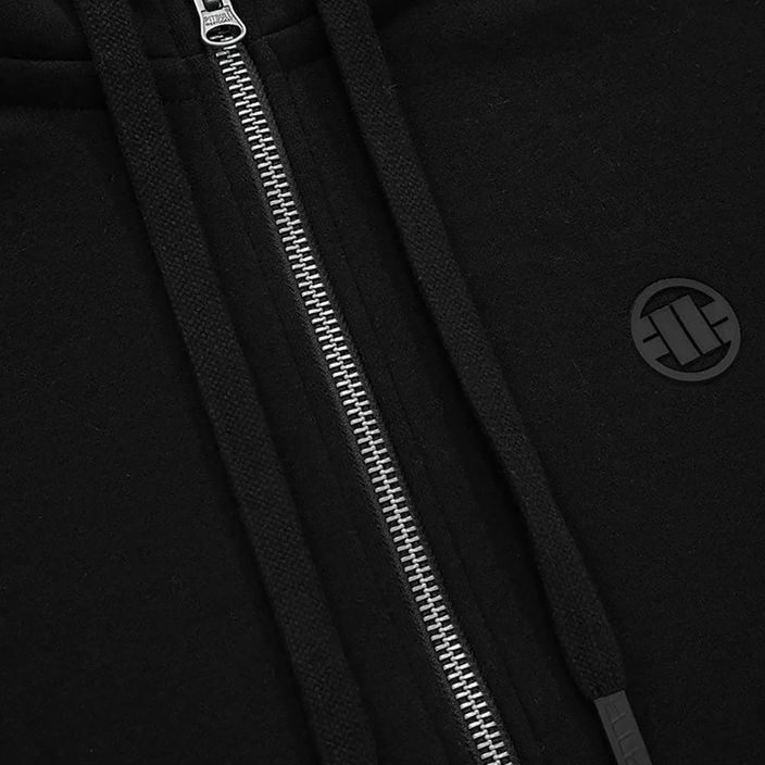 Herren Pitbull West Coast Hilltop Zip 22 Kapuzensweatshirt schwarz 5