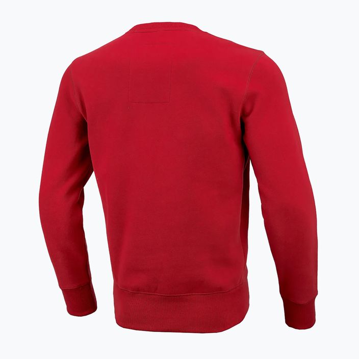 Sweatshirt für Männer Pitbull West Coast Crewneck Hilltop Terry Group red 2