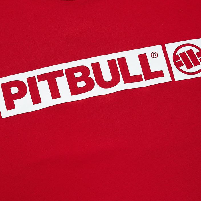 Sweatshirt für Männer Pitbull West Coast Crewneck Hilltop Terry Group red 4