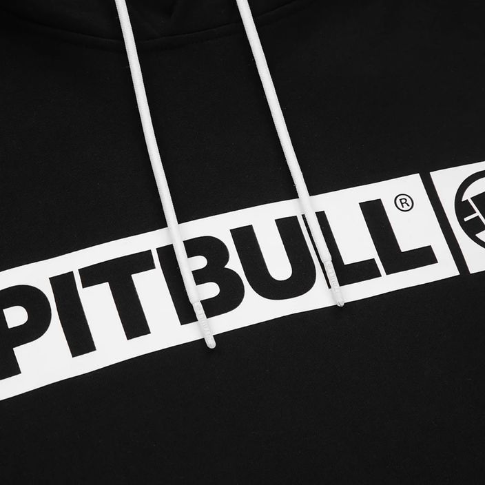 Sweatshirt für Männer Pitbull West Coast Hooded Hilltop Terry Group black 6