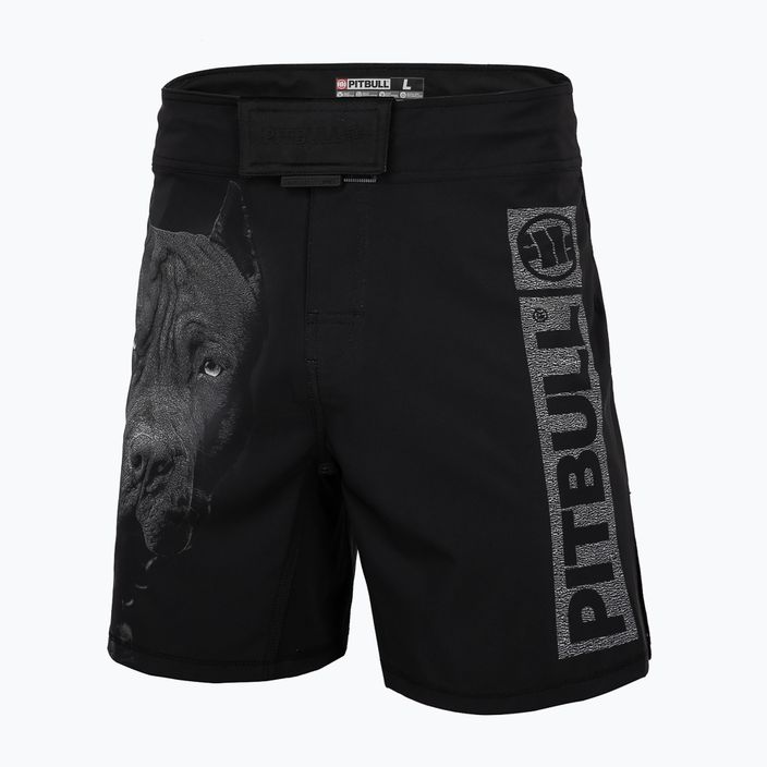 Grappling-Shorts für Männer Pitbull West Coast Grappling 3 Born in 1989 black