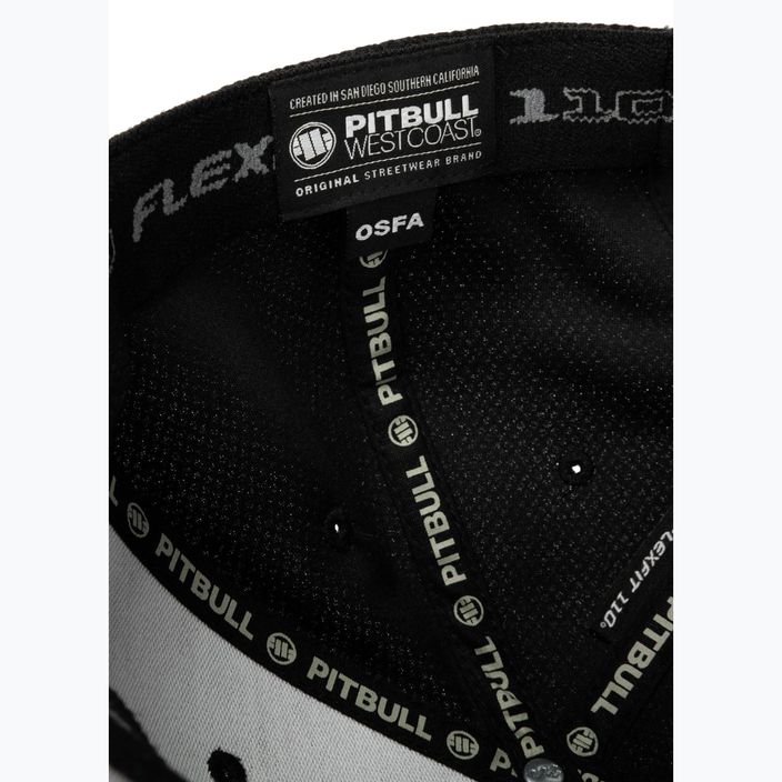 Pitbull West Coast Herren Snapback ,,Logo" Hybrid schwarz 7