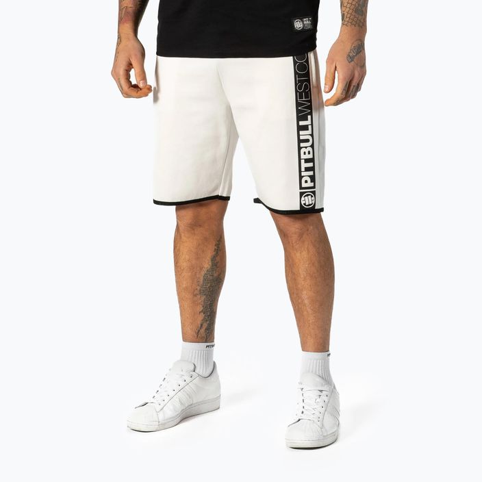 Shorts für Männer Pitbull West Coast Saturn off white