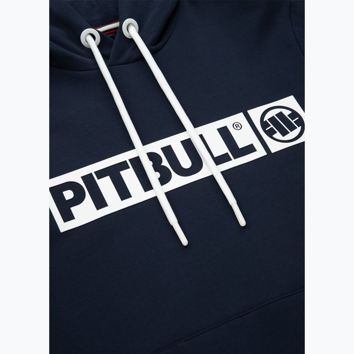 Herren Pitbull West Coast Brighton Sweatshirt mit Kapuze dunkel marineblau 6