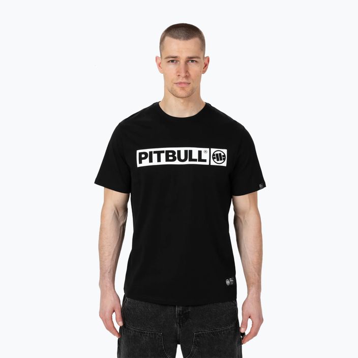 Pitbull West Coast Herren-T-Shirt Hilltop schwarz