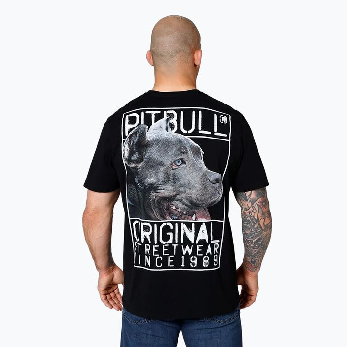 Pitbull West Coast Origin Herren-T-Shirt schwarz 3