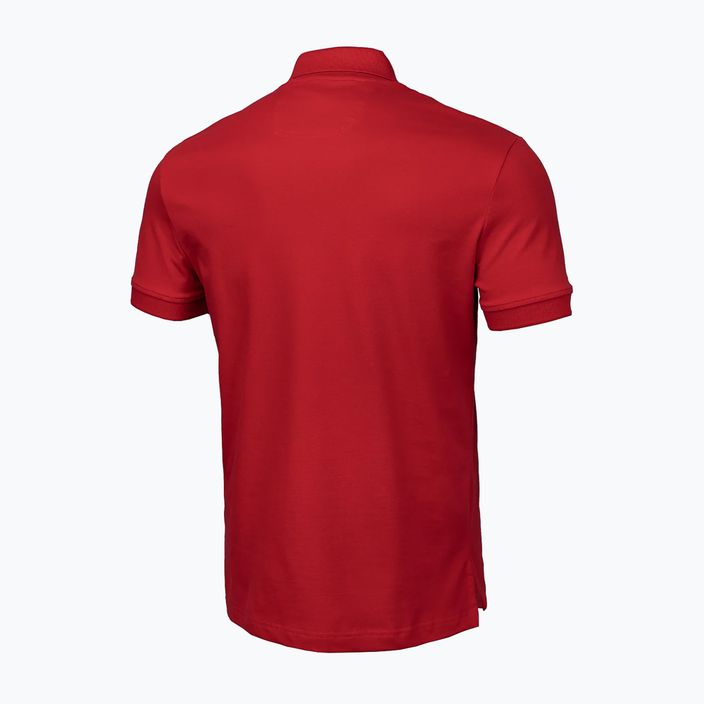 Poloshirt für Männer Pitbull West Coast Polo Pique Regular red 2