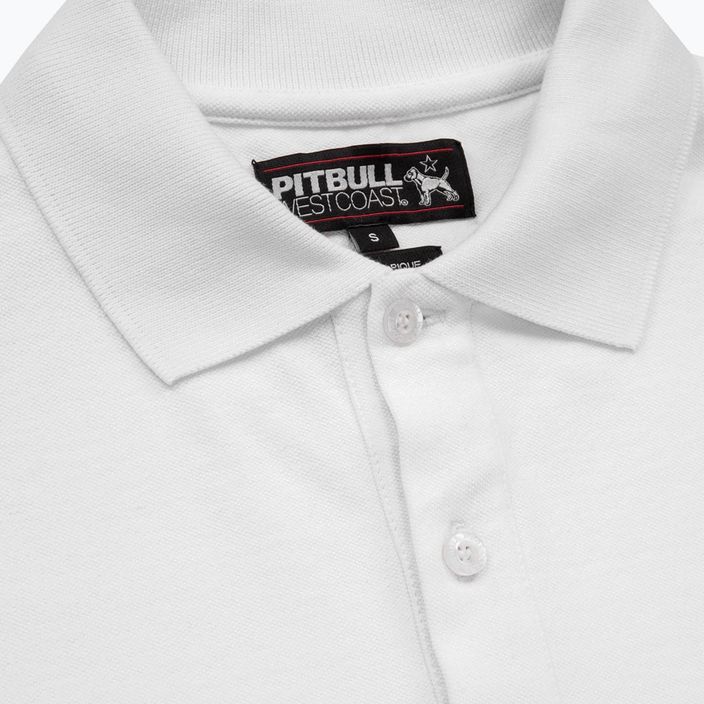 Poloshirt für Männer Pitbull West Coast Polo Pique Regular white 4