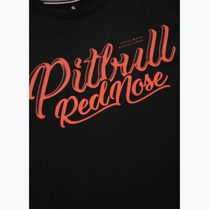Pitbull West Coast Red Nose 23 schwarzes Herren-T-Shirt 3