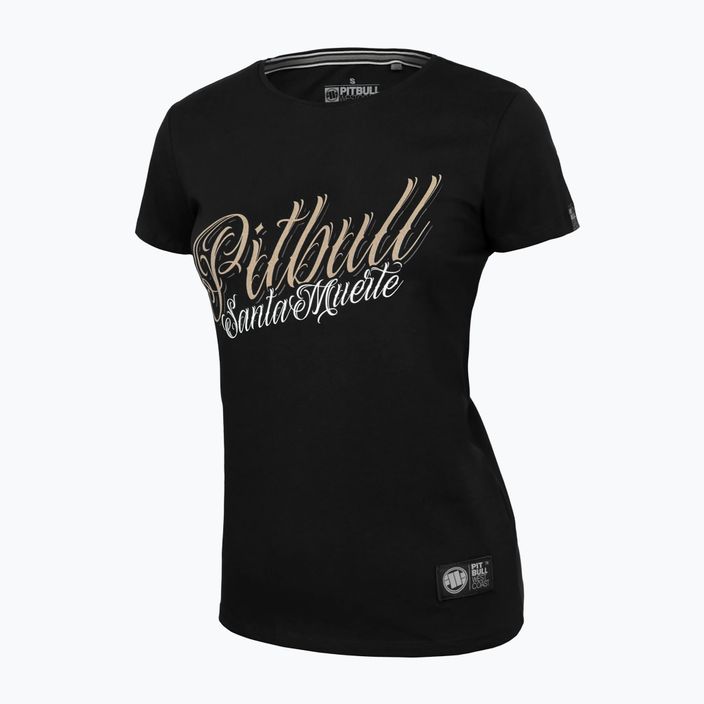 Damen-T-Shirt Pitbull West Coast Santa Muerte black 2