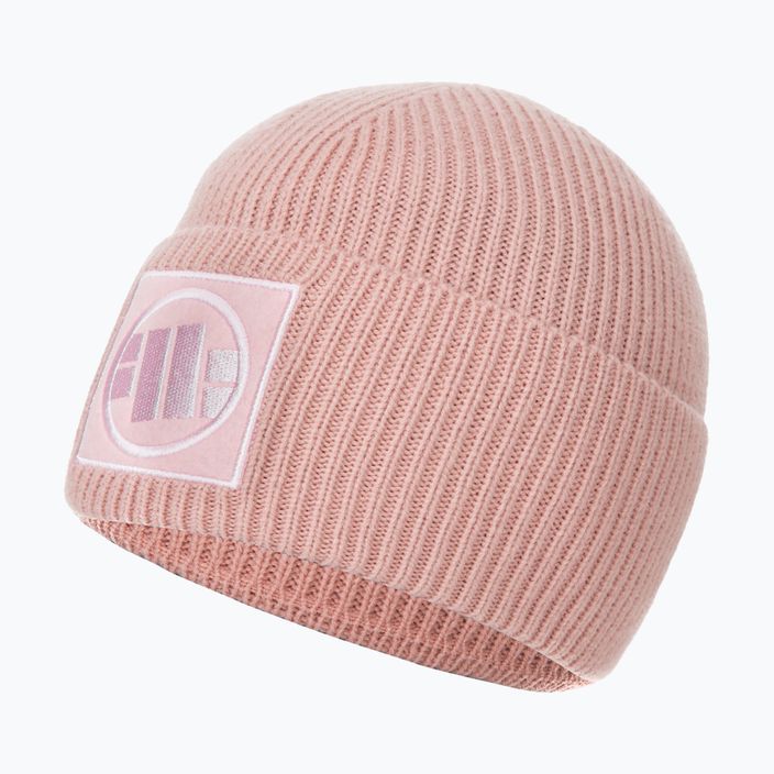 Pitbull West Coast Winter Beanie Logo Einzelschicht Manschette rosa