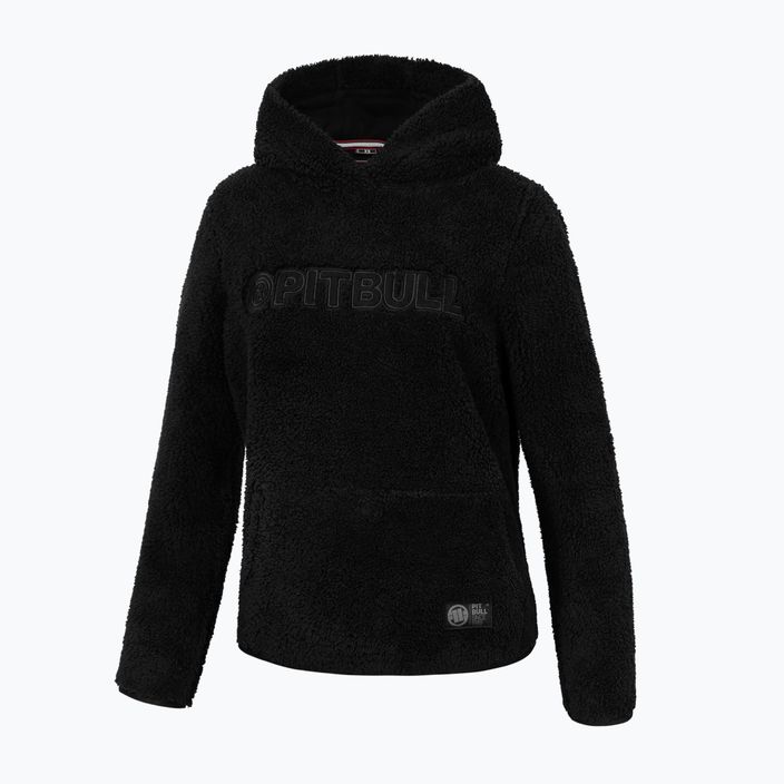 Damen Pitbull West Coast Aragona Sweatshirt mit Kapuze schwarz 3