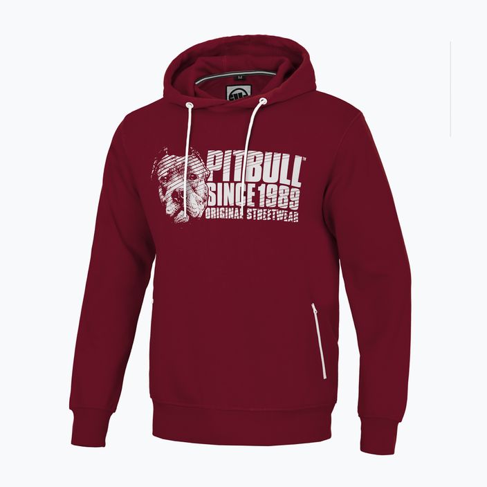 Herren Pitbull West Coast Blood Dog Sweatshirt mit Kapuze schwarz 3