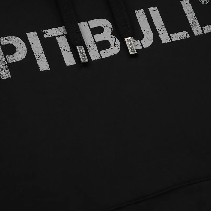 Herren Pitbull West Coast Drive Sweatshirt mit Kapuze schwarz 6
