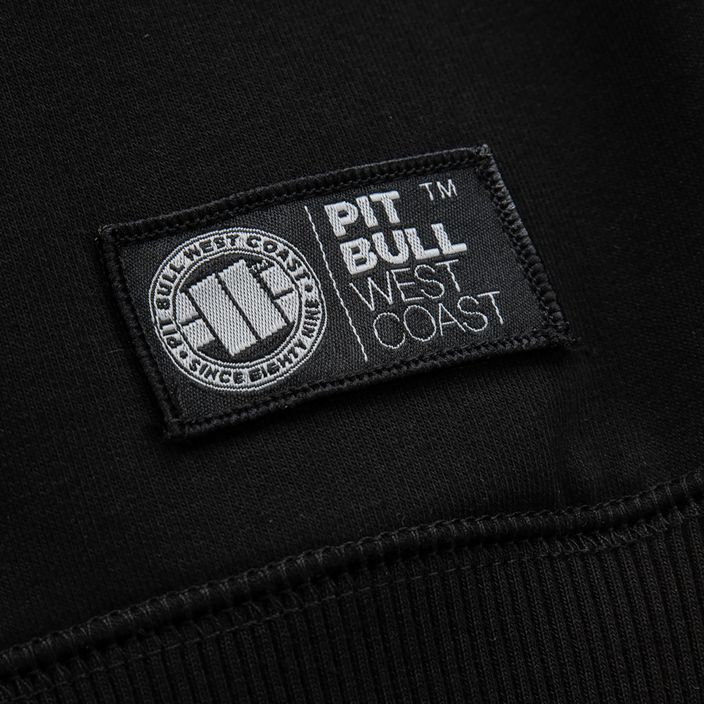 Herren Pitbull West Coast Steel Logo Crewneck Sweatshirt schwarz 8