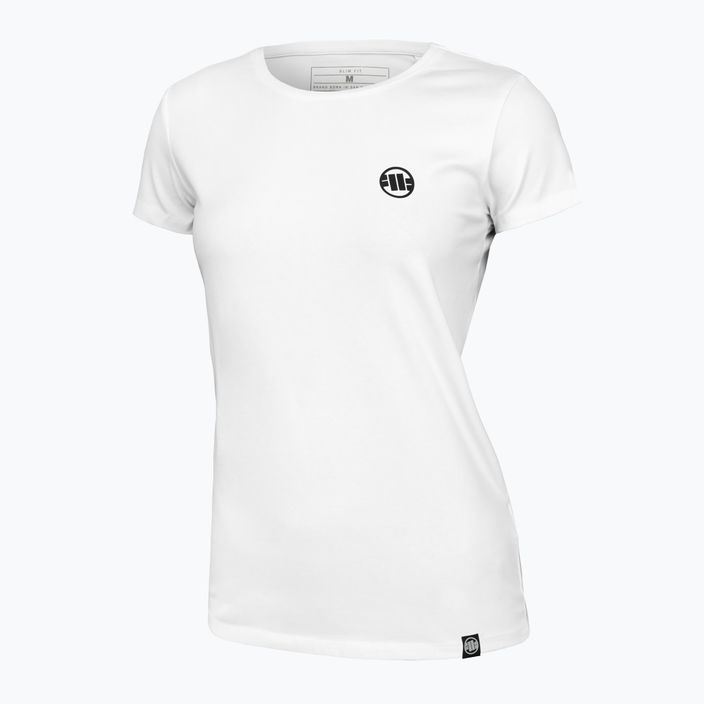 Pitbull West Coast Frauen-T-Shirt Small Logo weiß