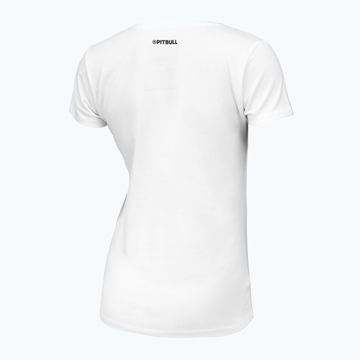 Pitbull West Coast Frauen-T-Shirt Small Logo weiß 2