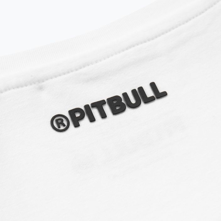 Pitbull West Coast Frauen-T-Shirt Small Logo weiß 5