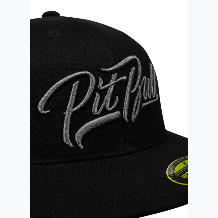 Pitbull West Coast Full Cap EL Jeffe YP Classic schwarz/grau Baseballmütze 4