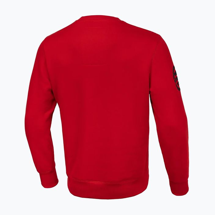 Herren Pitbull Sherwood Crewneck Sweatshirt rot 5