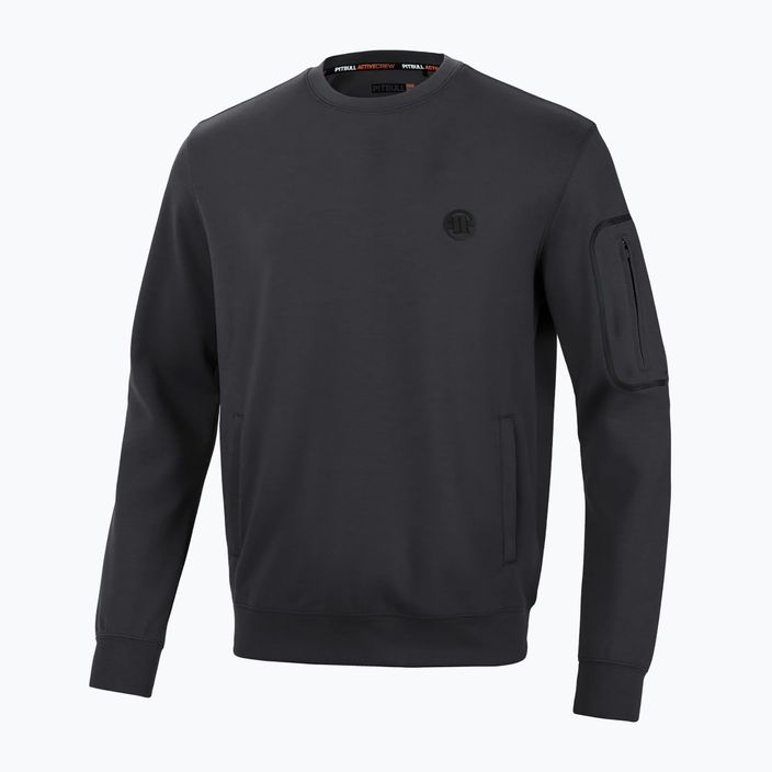 Herren Pitbull West Coast Explorer Crewneck Sweatshirt graphit 4