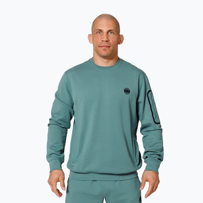 Pitbull West Coast Herren Explorer Crewneck Sweatshirt mint