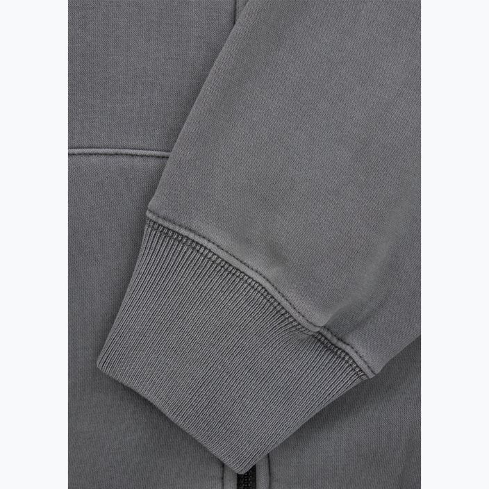 Damen Hoodie Sweatshirt Pitbull West Coast Manzanita Washed Hooded Zip grey 9