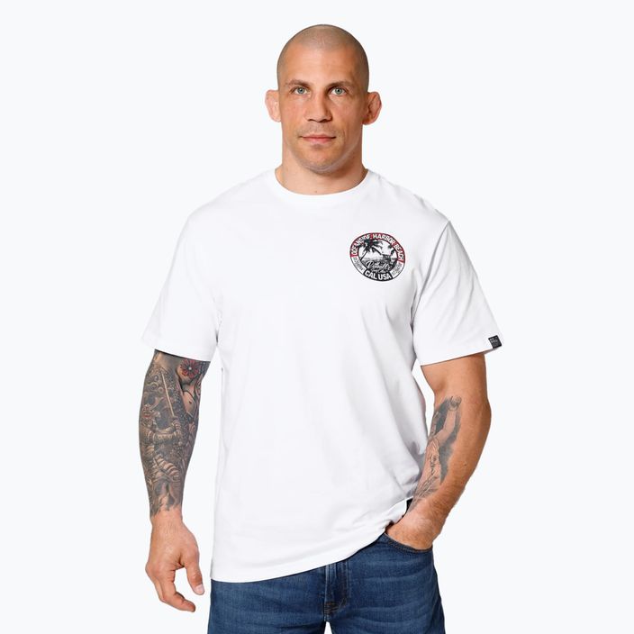 Shirt Herren Pitbull West Coast Oceanside white