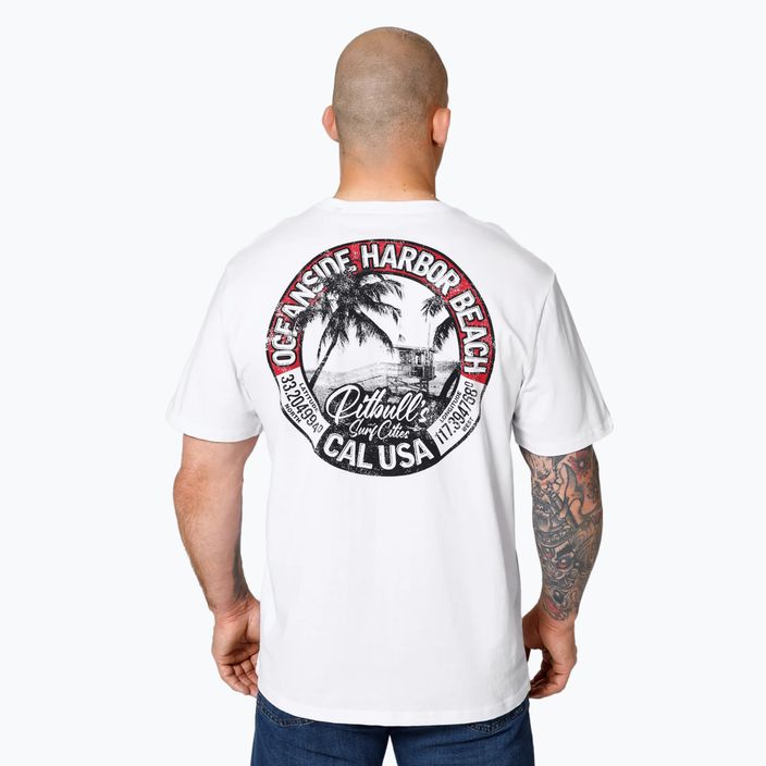 Shirt Herren Pitbull West Coast Oceanside white 3