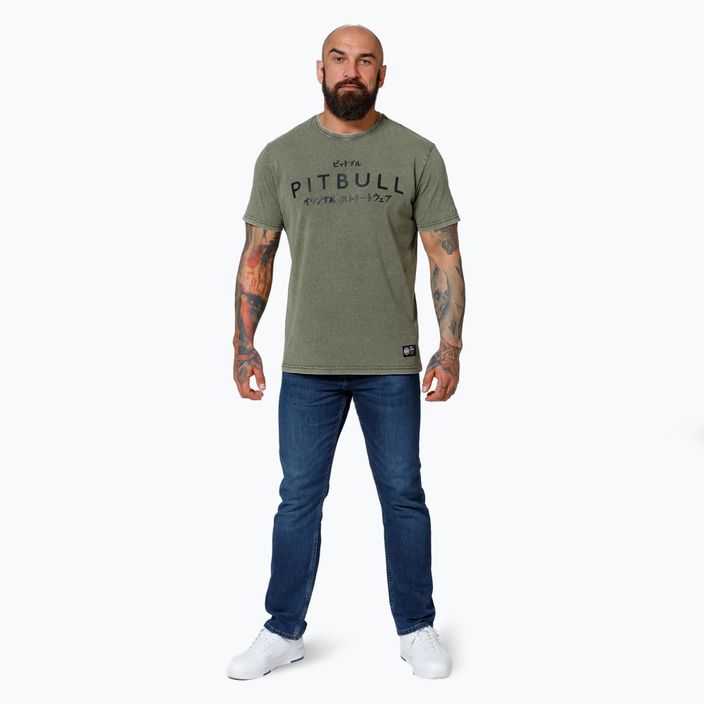 Pitbull West Coast Herren T-Shirt "Bravery" oliv 2