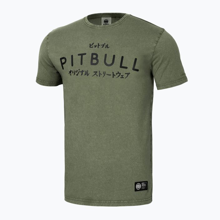 Pitbull West Coast Herren T-Shirt "Bravery" oliv 4