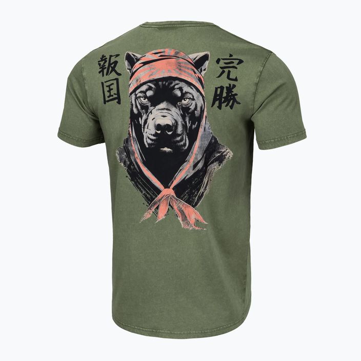 Pitbull West Coast Herren T-Shirt "Bravery" oliv 5