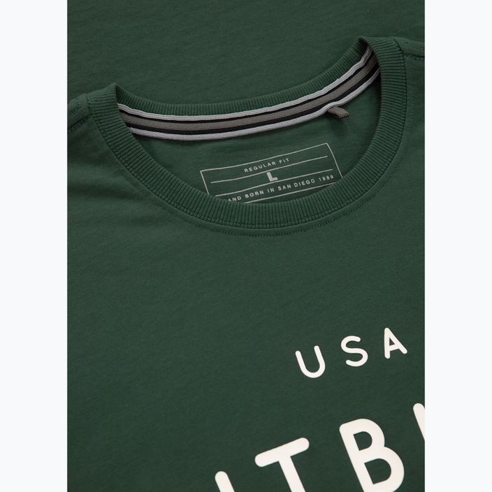 Pitbull West Coast Herren-T-Shirt Usa Cal grün 7