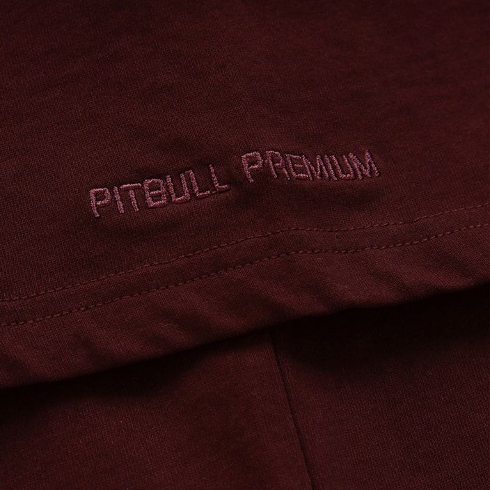 Pitbull West Coast Herren-T-Shirt Usa Cal burgunderrot 7